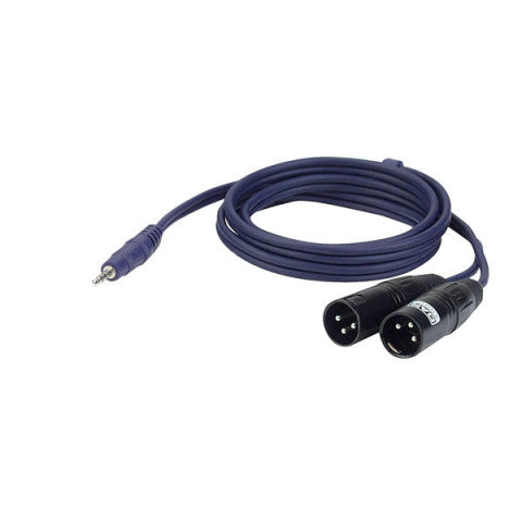 FL463 DAP-AUDIO - STEREO MINI JACK > 2 XLR/M 3p./ 3M