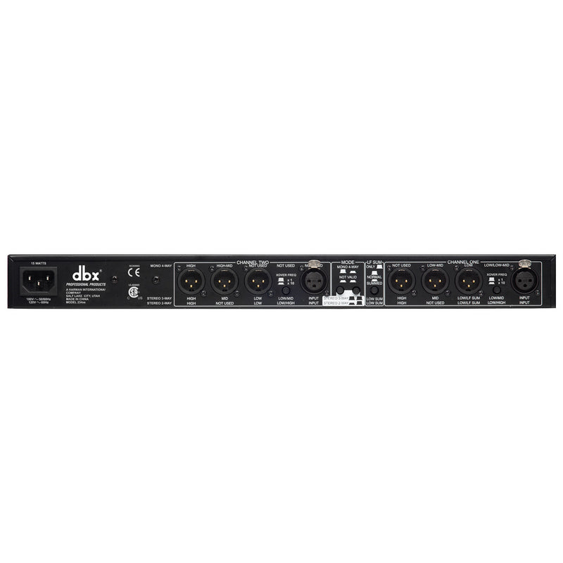 234XS Stereo Crossover DBX