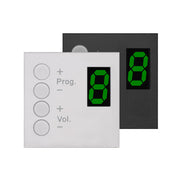 MWX45/B AUDAC WANDPANEEL CONTROLLER MTX48/88 45X45 ZWART
