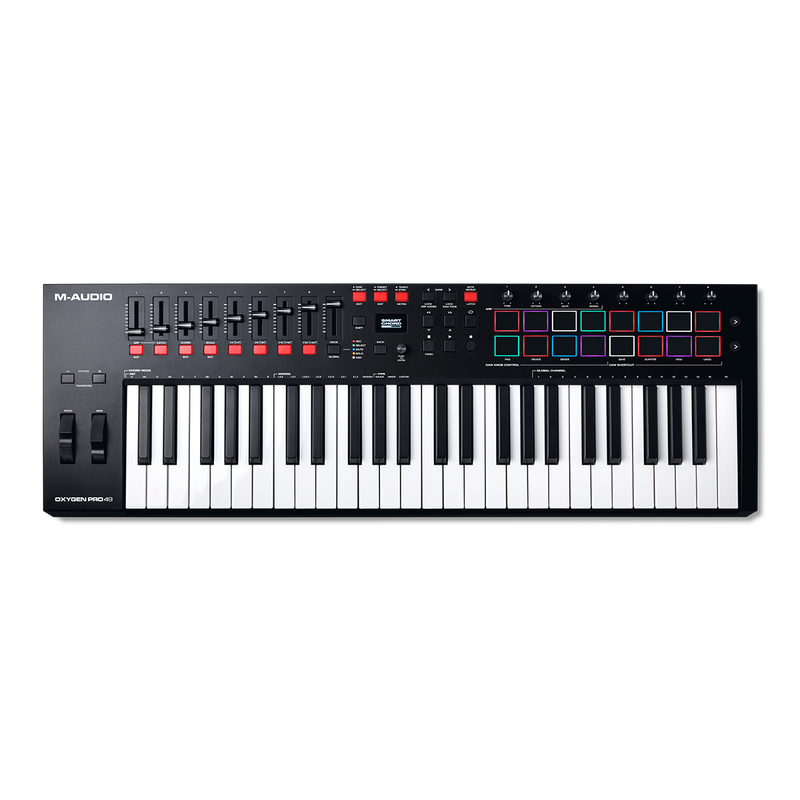 OXYGEN PRO 49 M-AUDIO USB-MIDI KEYBOARD