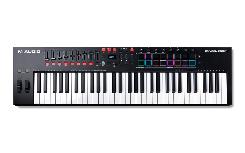 OXYGEN PRO 61 M-AUDIO USB-MIDI KEYBOARD