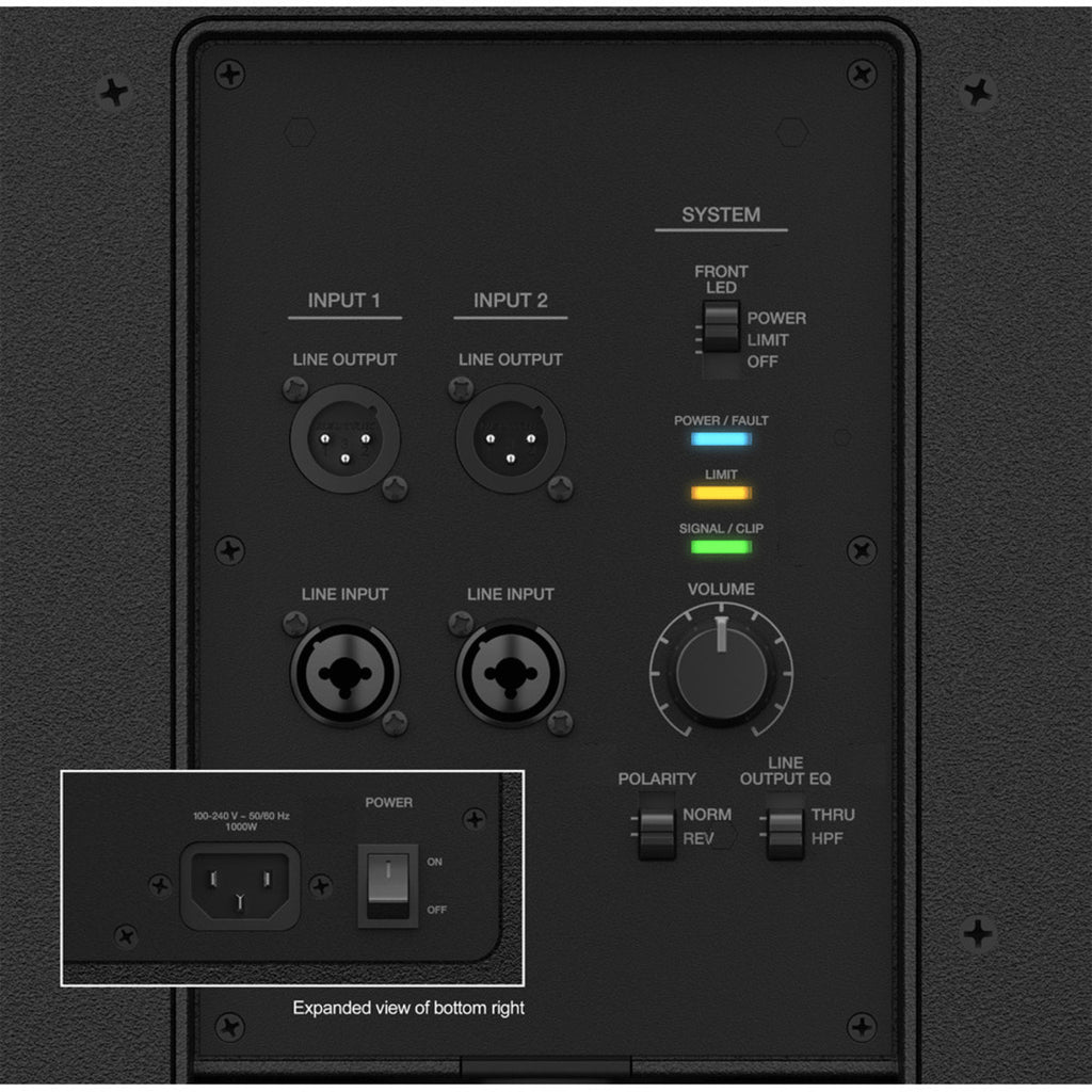 F1 SUB BOSE 2x10-inch Actieve subwoofer