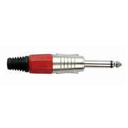 JMK-102NR JACKPLUG 6.3 MONO NIKKEL MET RODE EINDDOP DAP AUDIO