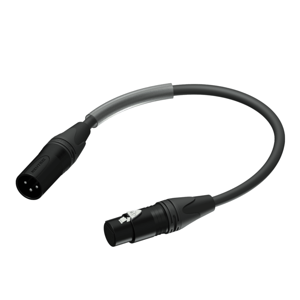 PLP150 DMX ADAPTER 3-PIN - 5-PIN XLR 0.25m