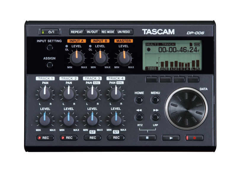 DP-006 TASCAM COMPACT 6-TRACK POCKETSTUDIO
