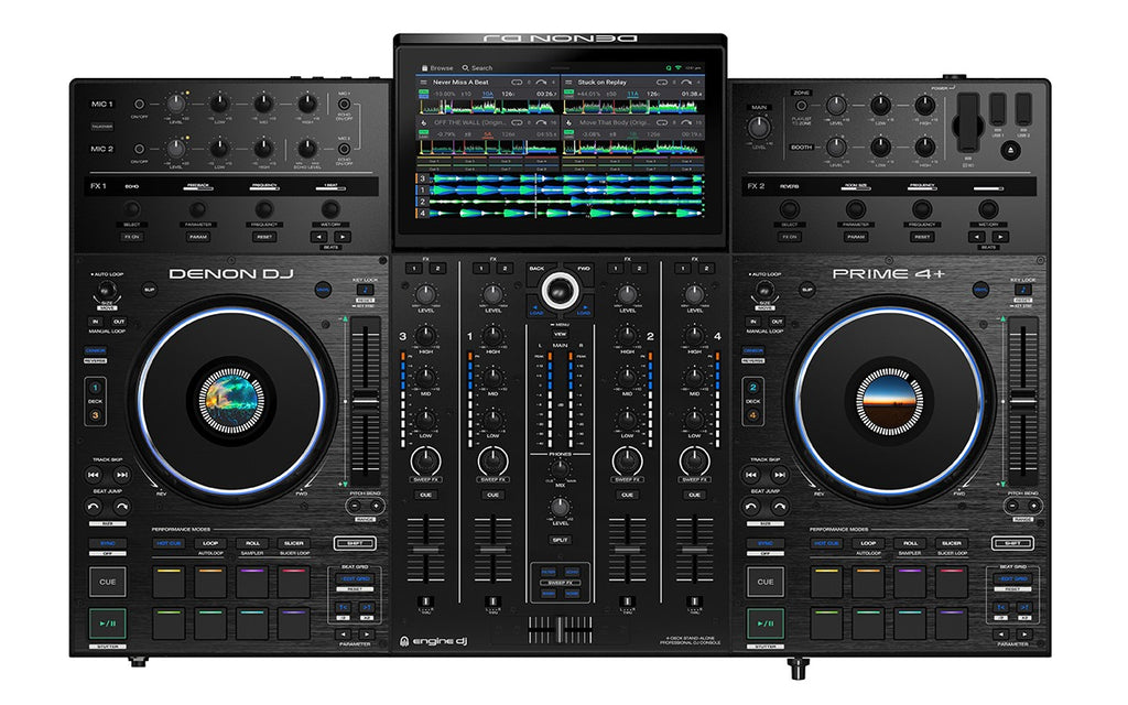 PRIME 4+ Denon DJ all-in-one DJ-controller