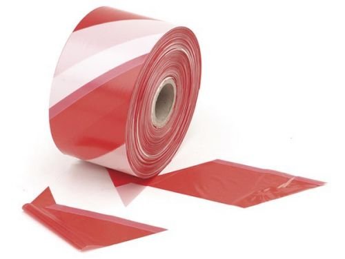 SIGNALISATIELINT ROOD/WIT 500M PEREL