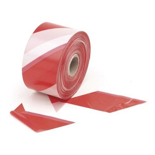 SIGNALISATIELINT ROOD/WIT 250M PEREL