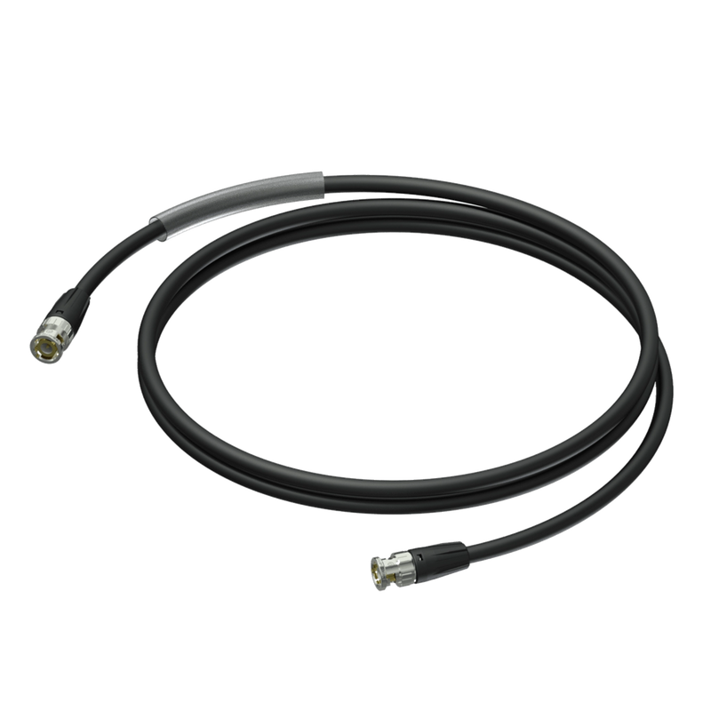COAX KABEL 3G-SDI BNC MALE HIGHFLEX 3.0GB/S 20M PROCAB