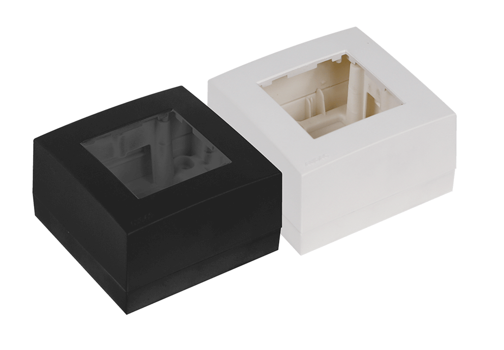 WB45S/W PROCAB OPBOUWDOOS (wit)