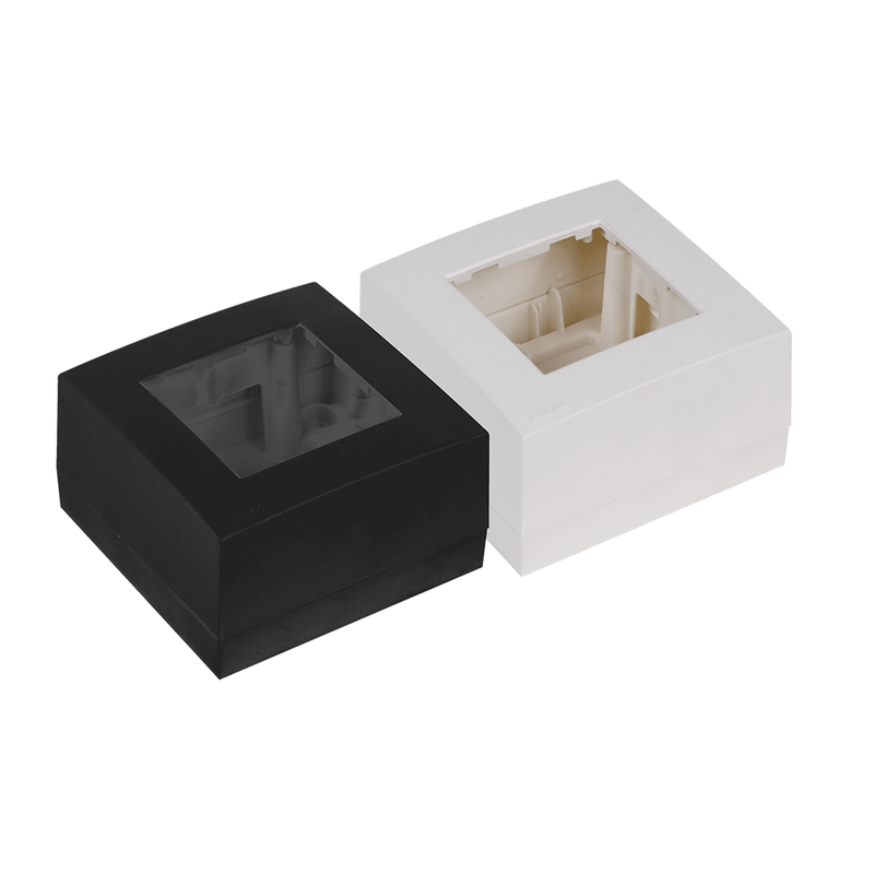 WB45S/W PROCAB OPBOUWDOOS (wit)