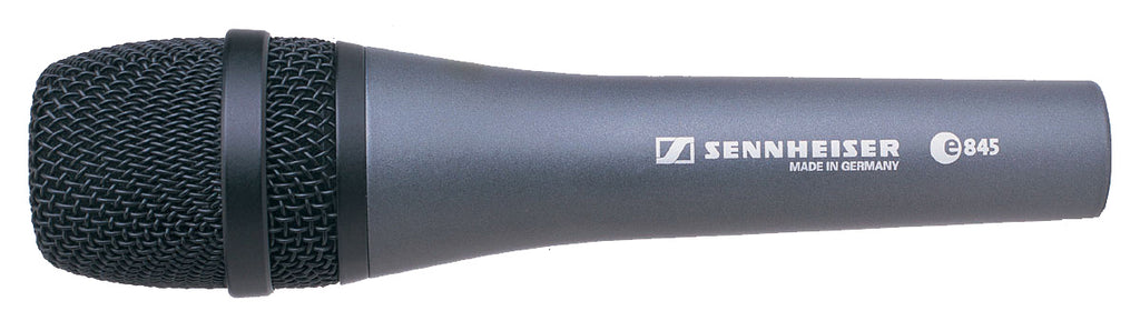 e 845 SENNHEISER SUPER-CARDIOID PRESENTATIE & ZANG