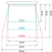 Sleeve voor Raincover 35CM Showtec