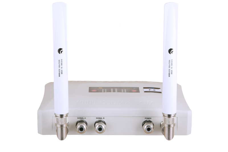 W-DMX WHITEBOX F-2 G5 SHOWTEC TRANSRECEIVER 2.4 / 5.8 GHz