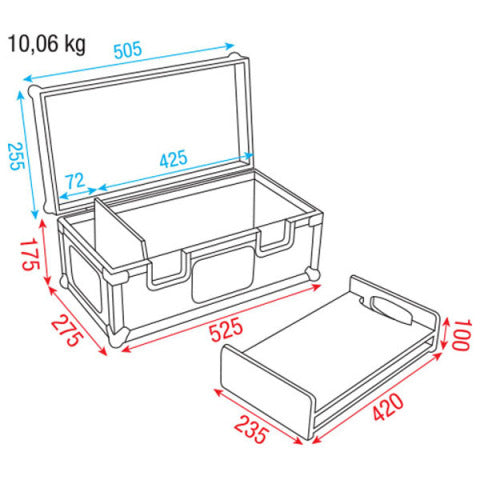 UCA-CA1 SHOWGEAR Conical Adapter Case
