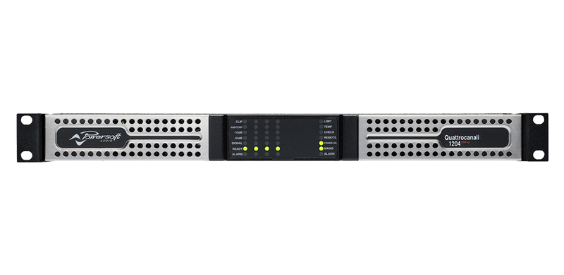 QuattroCanali 1204 DSP plus D Powersoft Versterker
