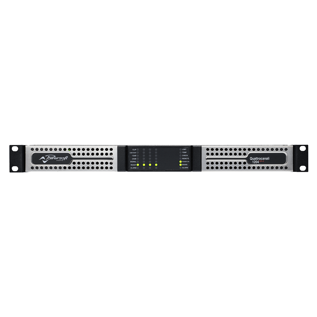 QuattroCanali 1204 DSP plus D Powersoft Versterker