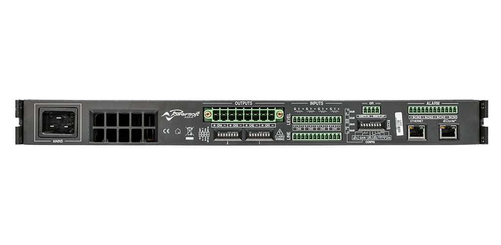 QuattroCanali 1204 DSP plus D Powersoft Versterker