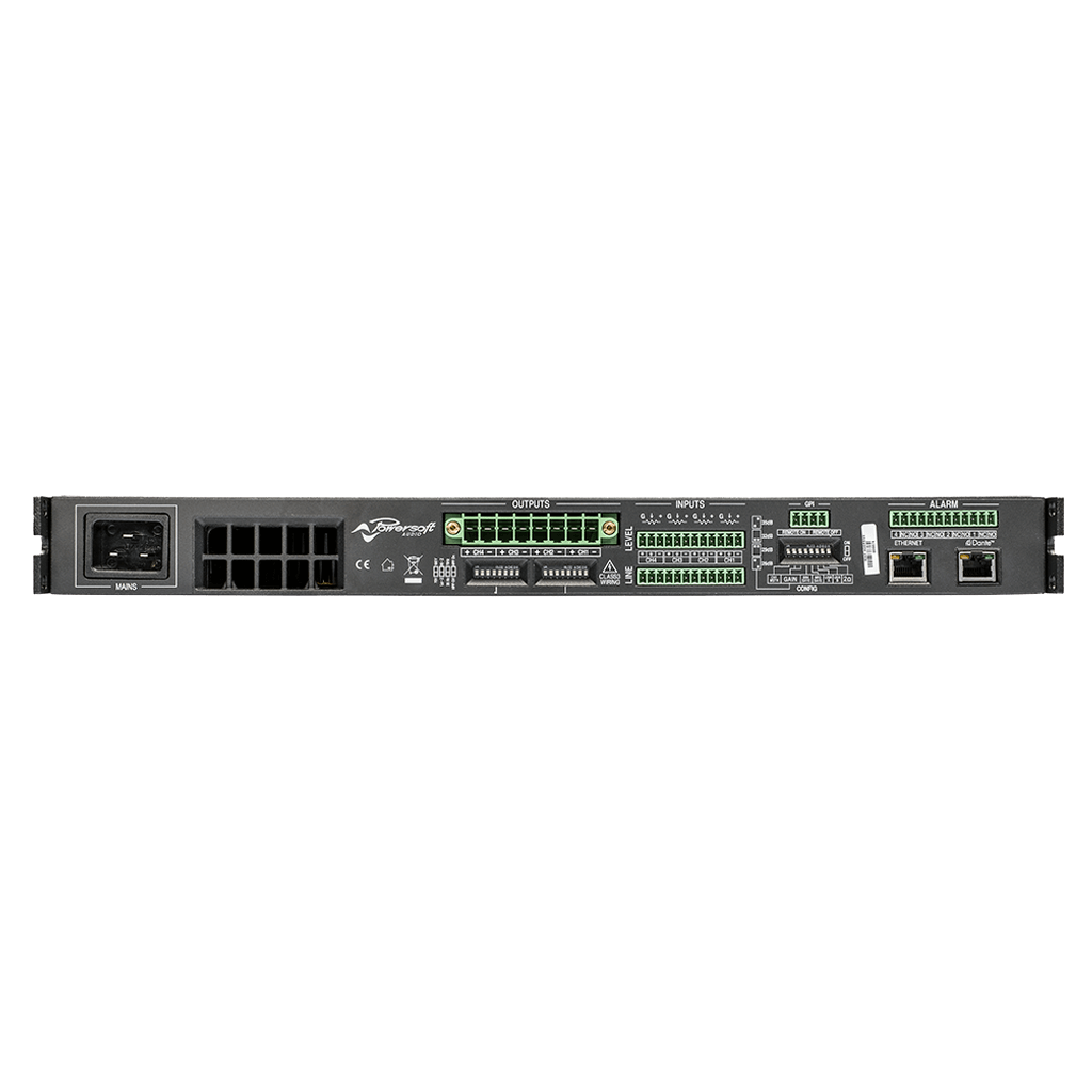 QuattroCanali 1204 DSP plus D Powersoft Versterker