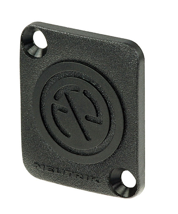 DBA BLACK DUMMY PLATE NEUTRIK