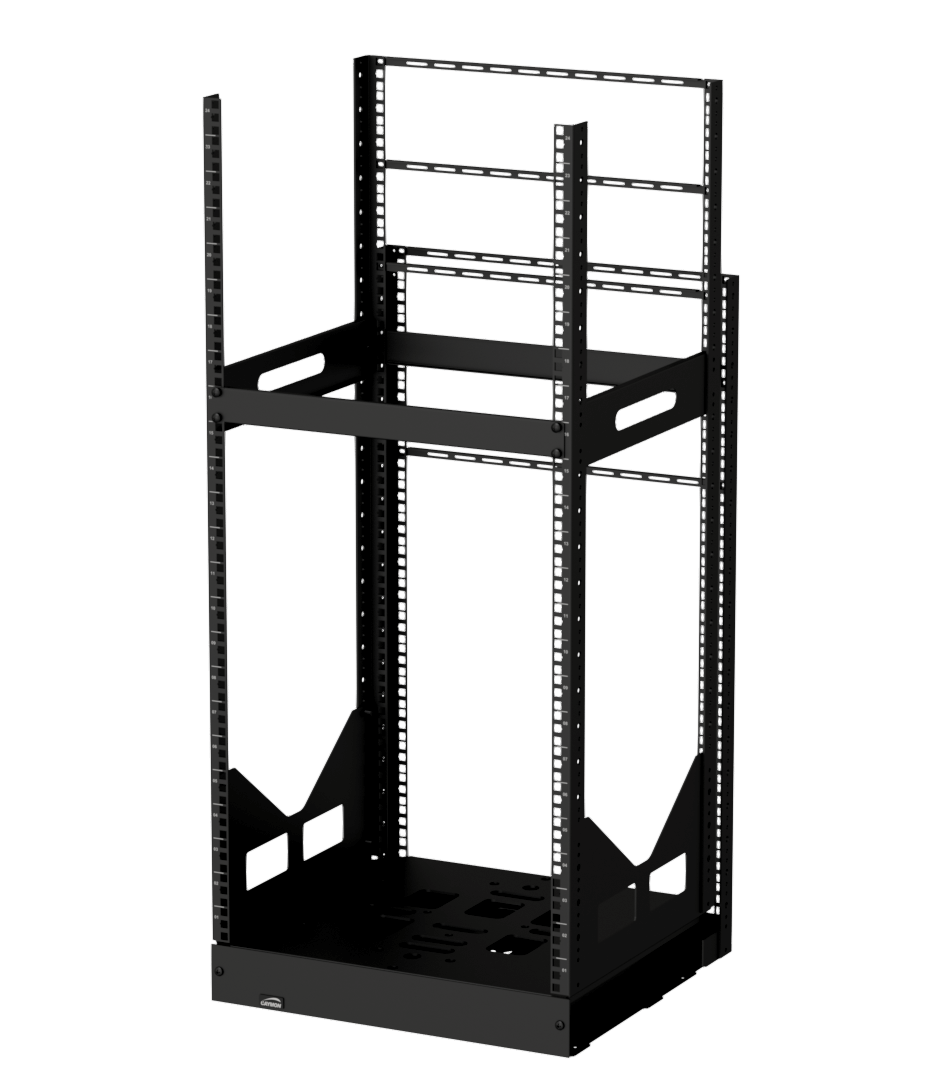 19 " SLIDE-OUT RACK 24 UNITS 425mm DIEPTE CAYMON