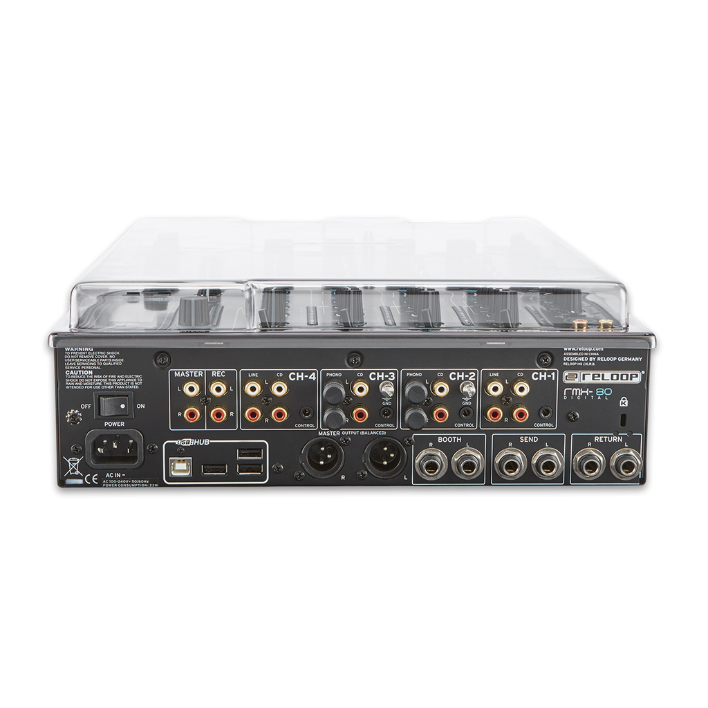 Decksaver voor Reloop RMX-95 / RMX-90 / RMX-80 / RMX-60