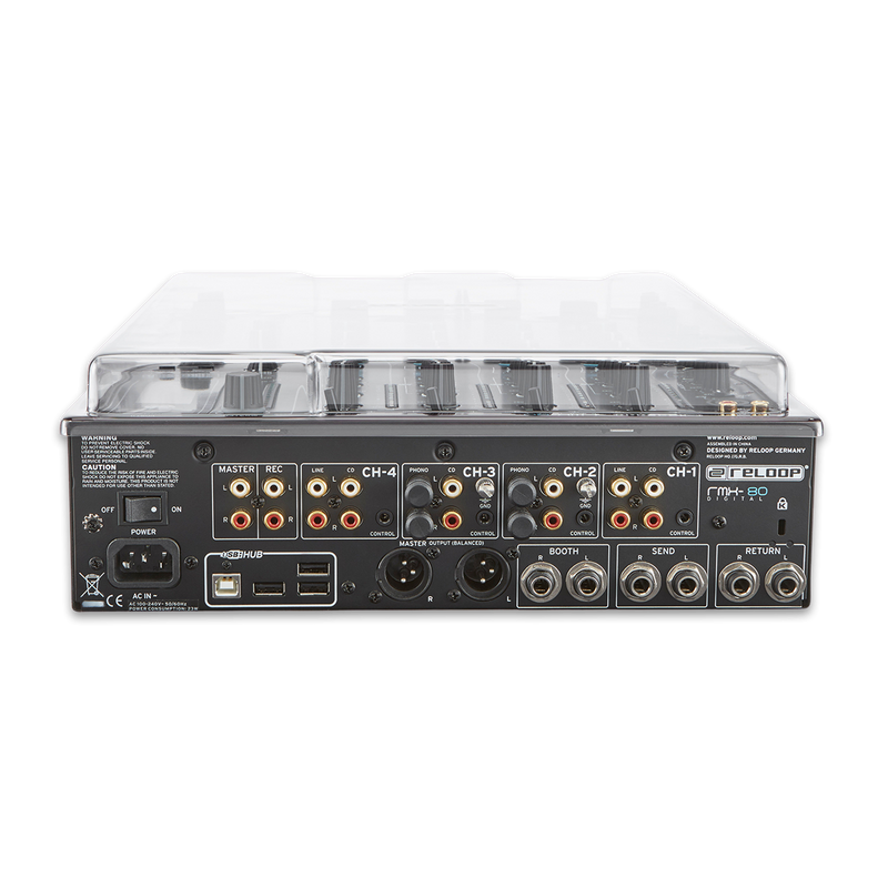 Decksaver voor Reloop RMX-95 / RMX-90 / RMX-80 / RMX-60