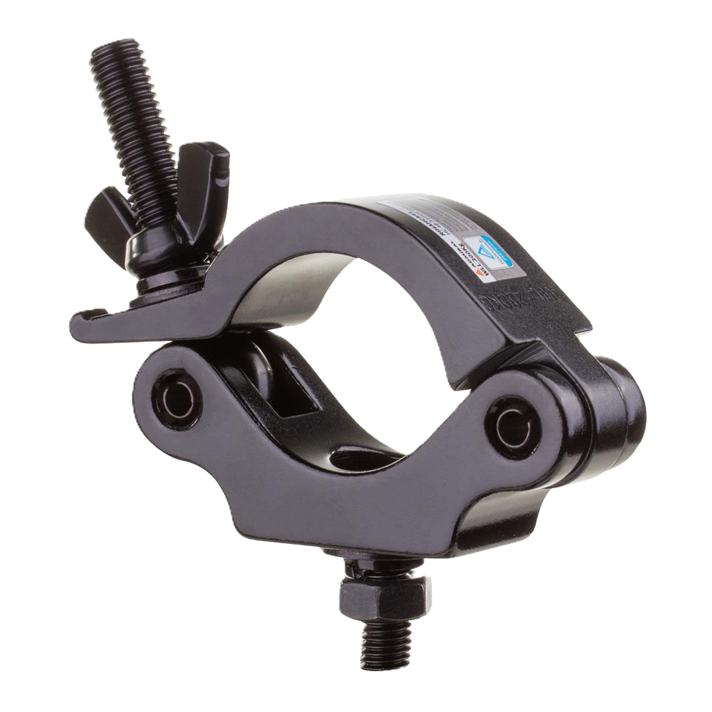 HALFCOUPLER SMALL 30MM BLACK WLL200KG 48-51MM ADMIRAL