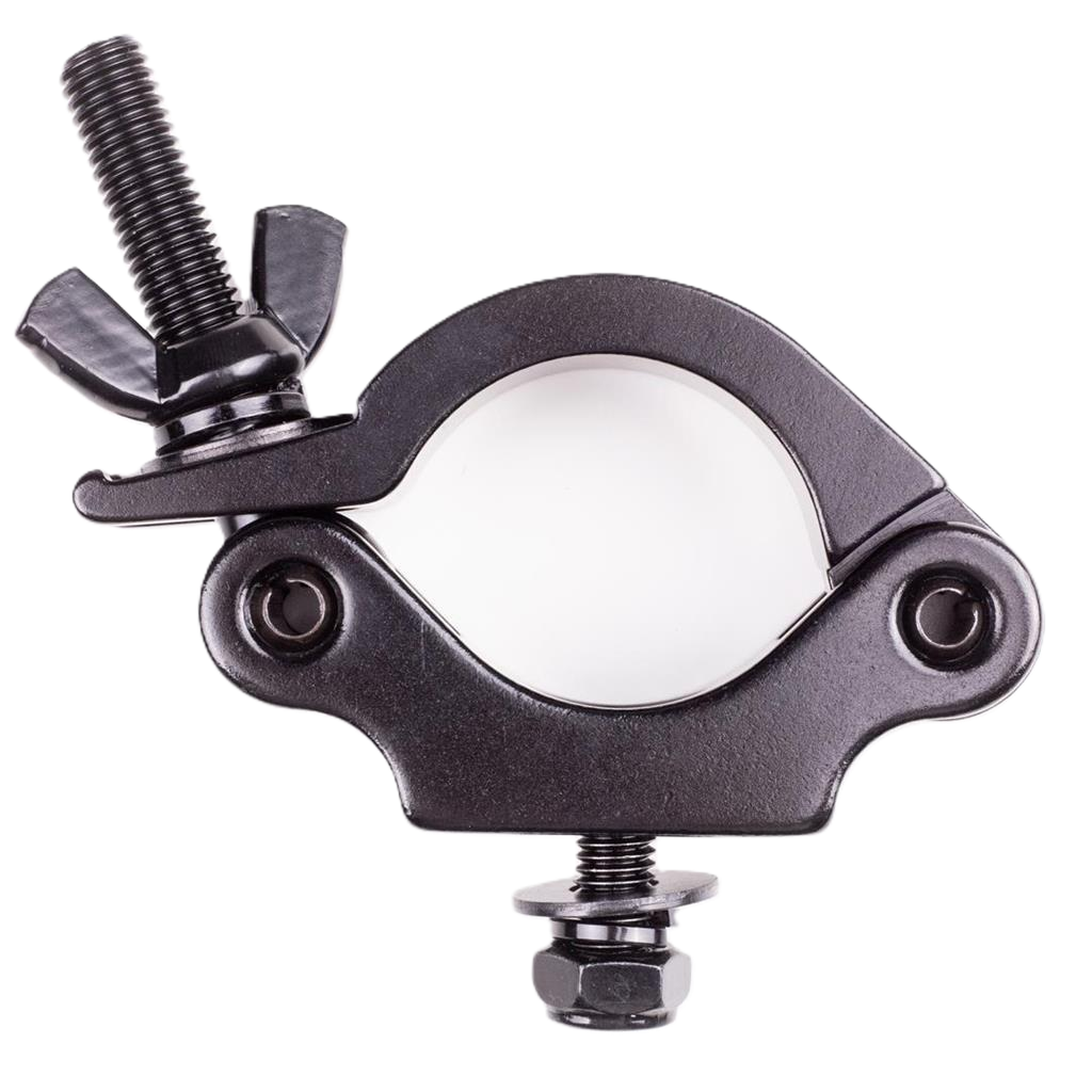 HALFCOUPLER SMALL 30MM BLACK WLL200KG 48-51MM ADMIRAL