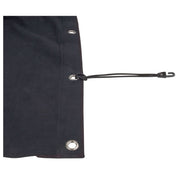 BACKDROP ZWART 6M BREEDTE 9M HOOGTE SHOWTEC