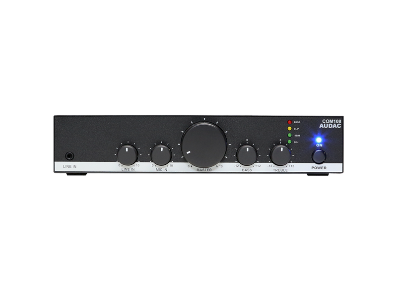 COM108 AUDAC Compacte Install Versterker 80W