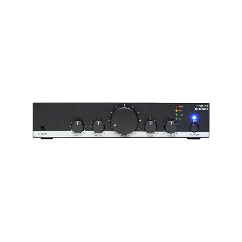 COM108 AUDAC Compacte Install Versterker 80W