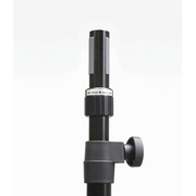 21367 K&amp;M Tussenpaal 89-138 cm met Ring Lock M20 Zwart