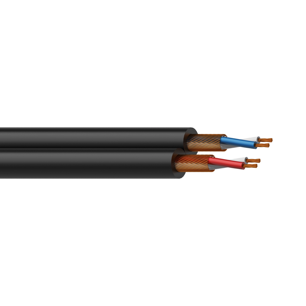 SIG58 Procab Gebalanceerde Signaalkabel 4 x 0.16mm² per Meter (Zwart)