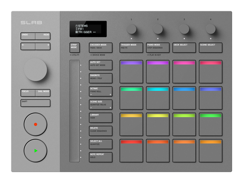 SLAB ALPHATHETA Midi-controller Voor Serato Studio