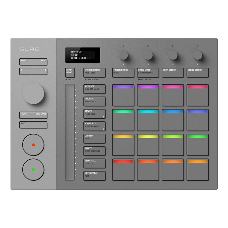 SLAB ALPHATHETA Midi-controller Voor Serato Studio