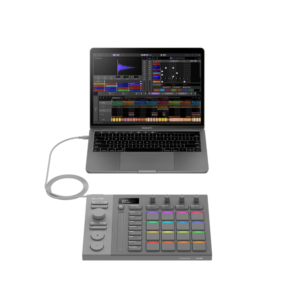 SLAB ALPHATHETA Midi-controller Voor Serato Studio
