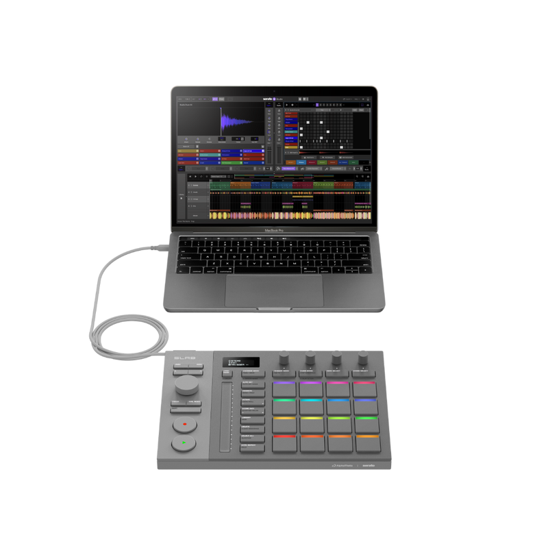 SLAB ALPHATHETA Midi-controller Voor Serato Studio
