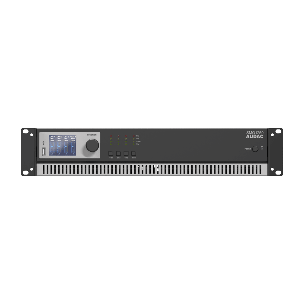 SMQ1250 AUDAC WaveDynamics™ Versterker