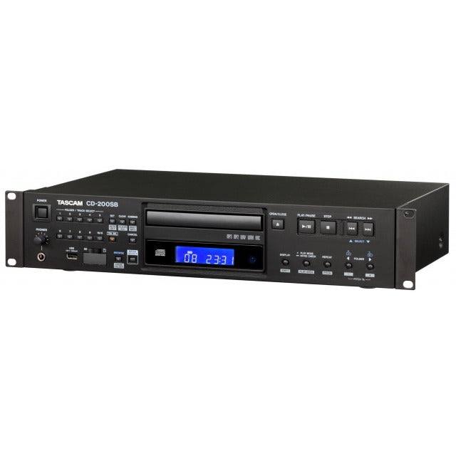 CD-200SB TASCAM CD/USB/SD PLAYER INCL. REMOTE CONTROL*