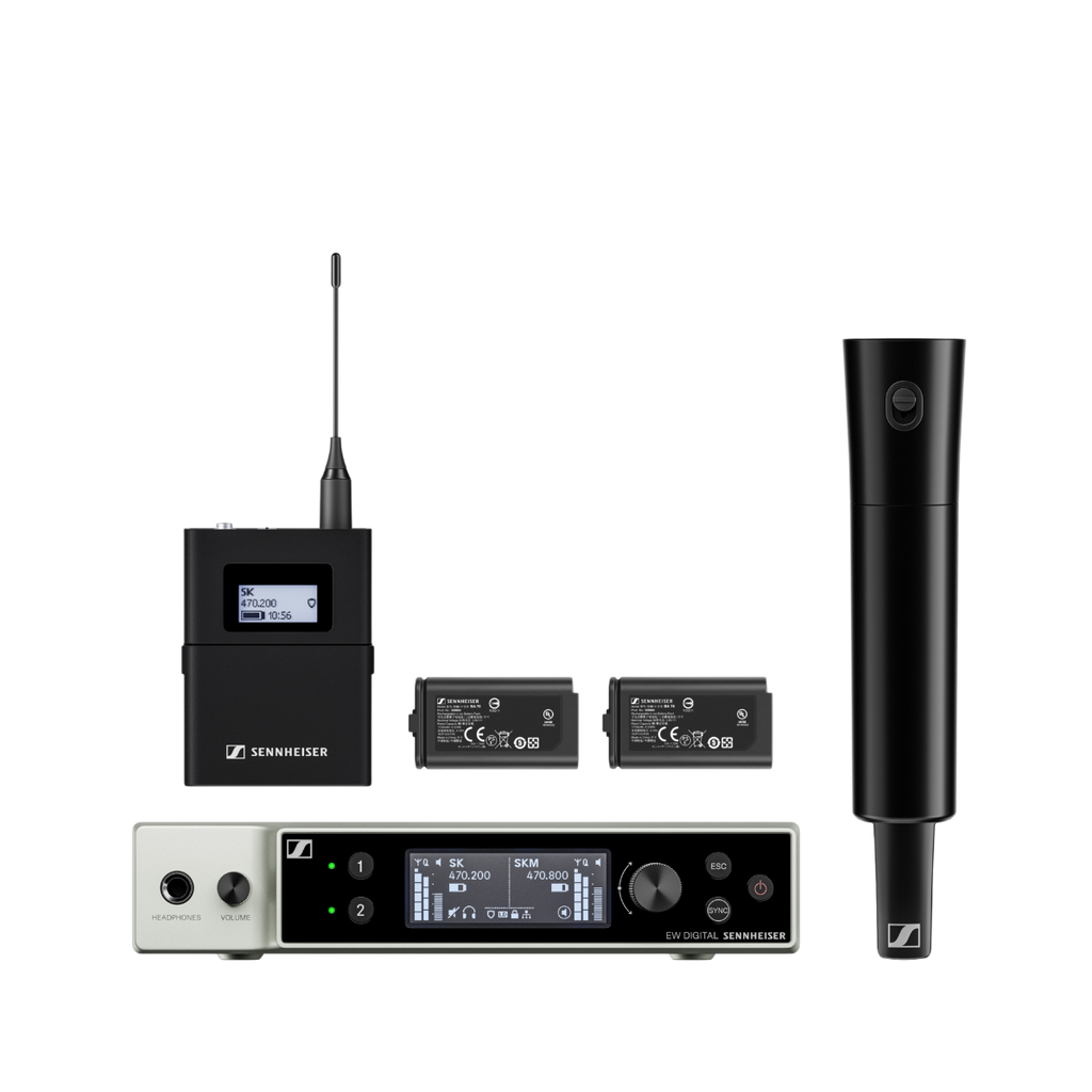 EW-DX SK/SKM-S Base Set (Q1-9) SENNHEISER (470.20-550 MHz, BE)
