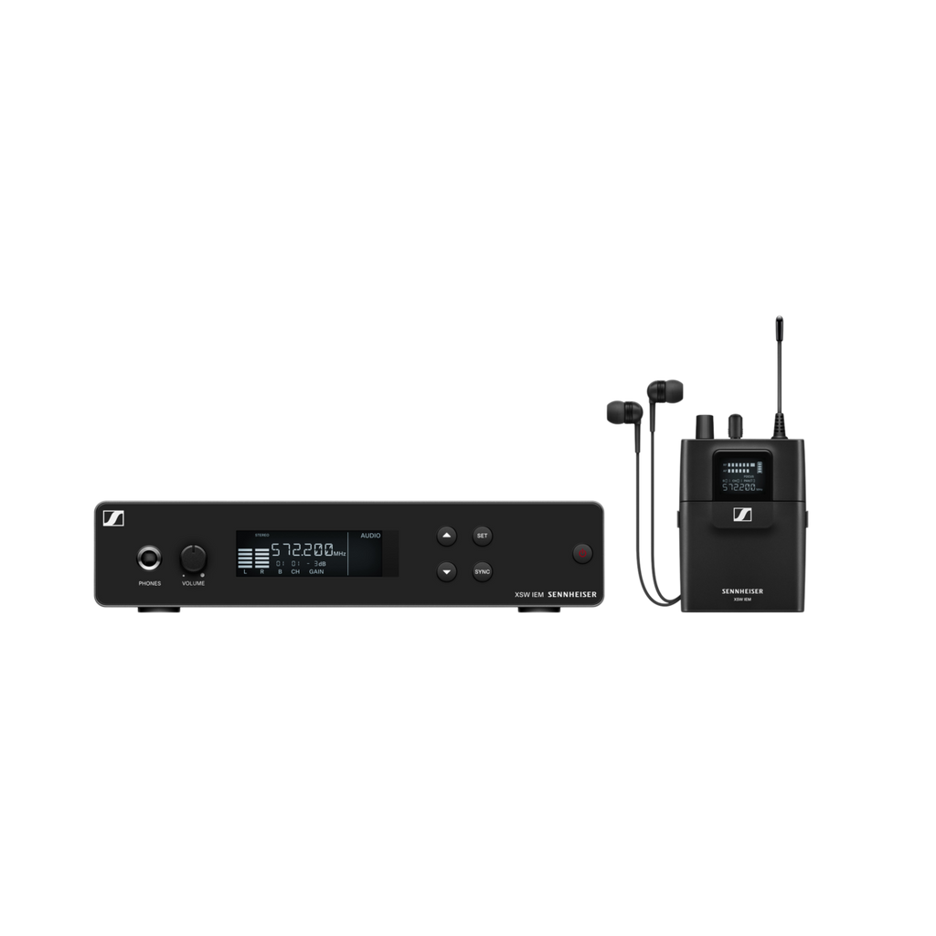 XSW IEM Set (A) Sennheiser Draadloze in-ear set (476-500 Mhz, BE) 