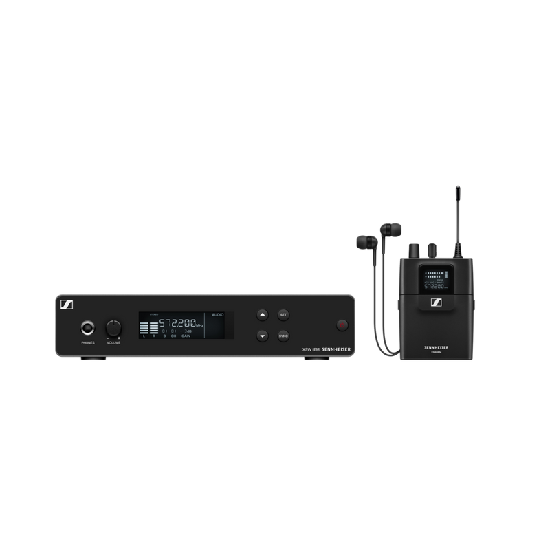 XSW IEM Set (A) Sennheiser Draadloze in-ear set (476-500 Mhz, BE) 