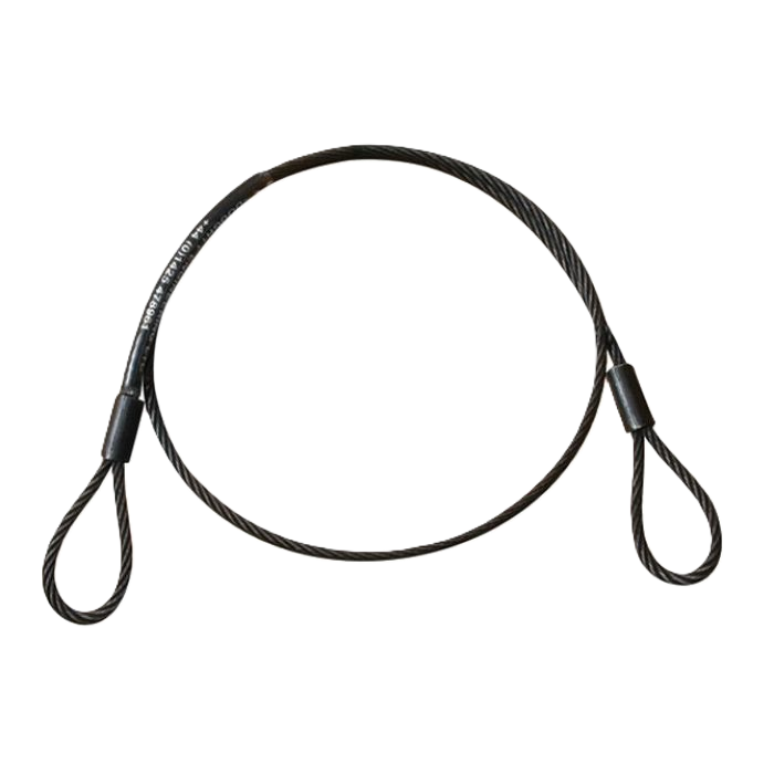 SAFETY BOND 60CM DOUGHTY SWL 100KG/3MM BLACK 2X OOG