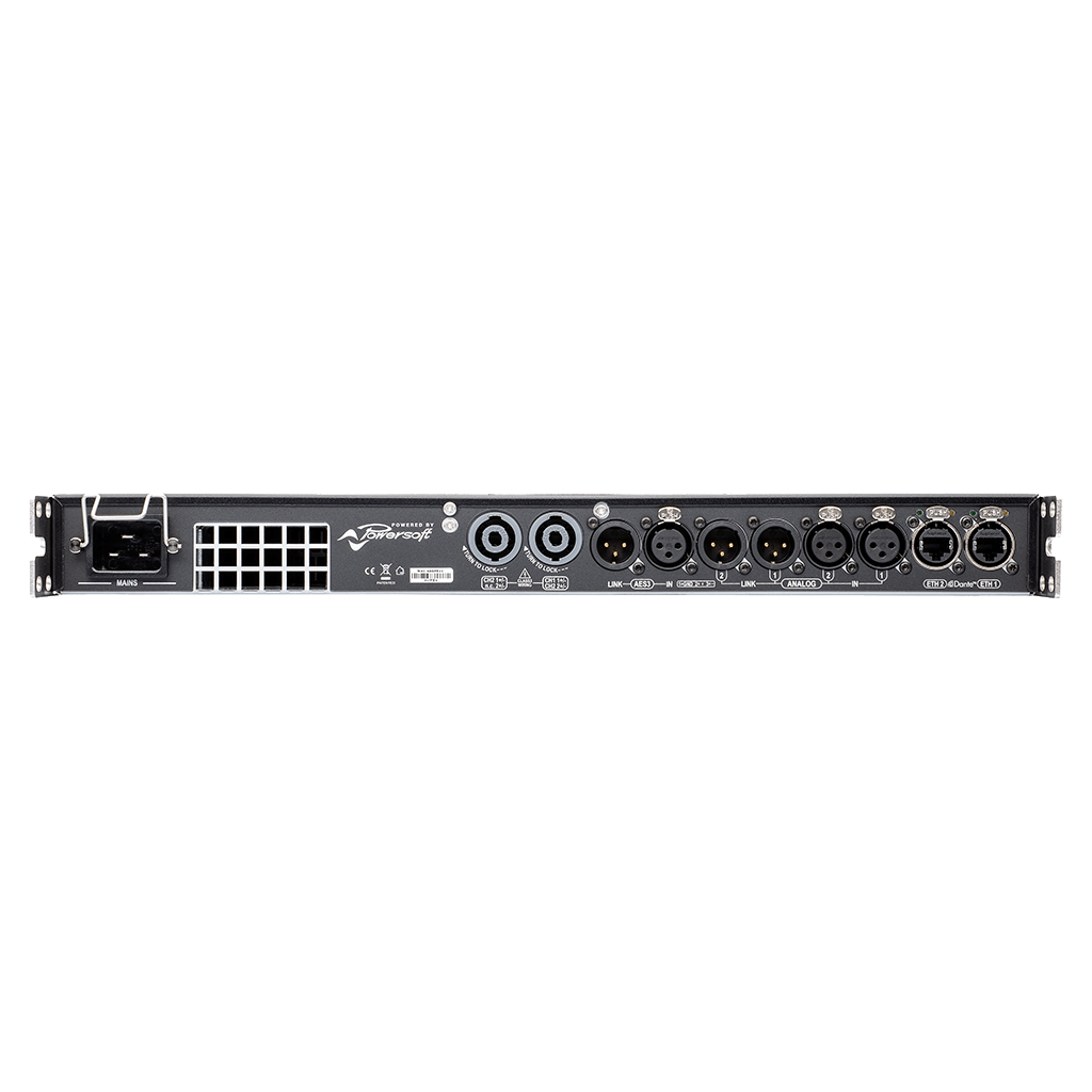 T902 PowerSoft Versterker met DSP en Dante
