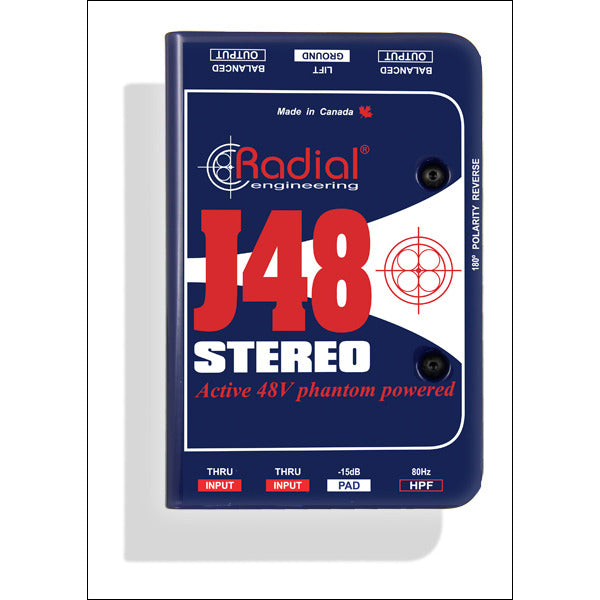 J48 STEREO RADIAL ACTIEVE DI