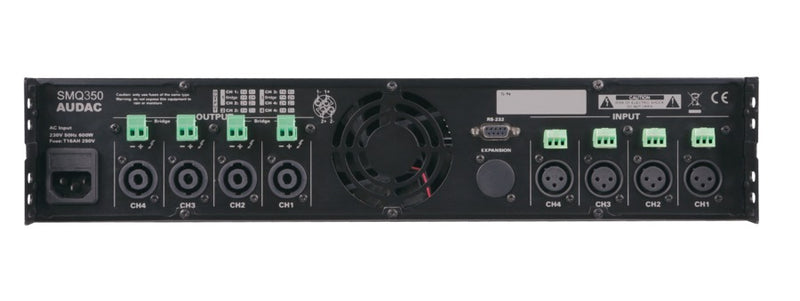 SMQ350 AUDAC WaveDynamics™ Versterker