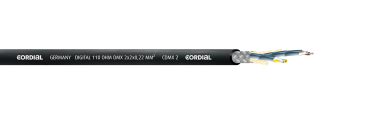 CDMX 2 SIGNAL CABLE DMX /METER
