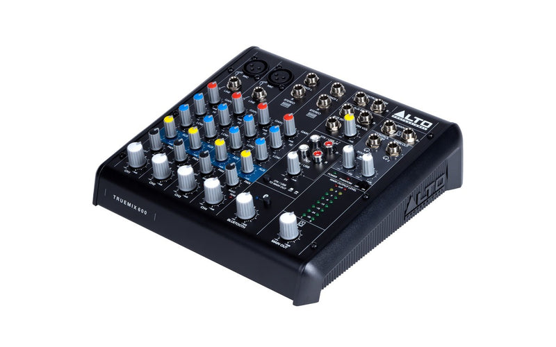 TRUEMIX 600 ALTO Compacte 6-kanaalsmixer met USB en Bluetooth