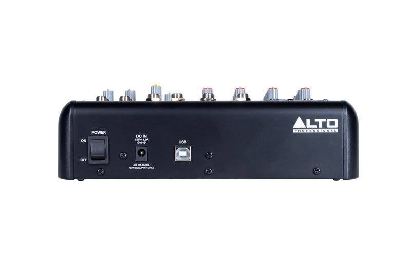 TRUEMIX 600 ALTO Compacte 6-kanaalsmixer met USB en Bluetooth